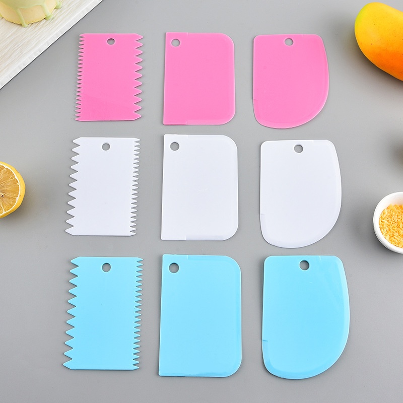 Fondant Smoother Set - Grattoir à crème plus lisse, bricolage,