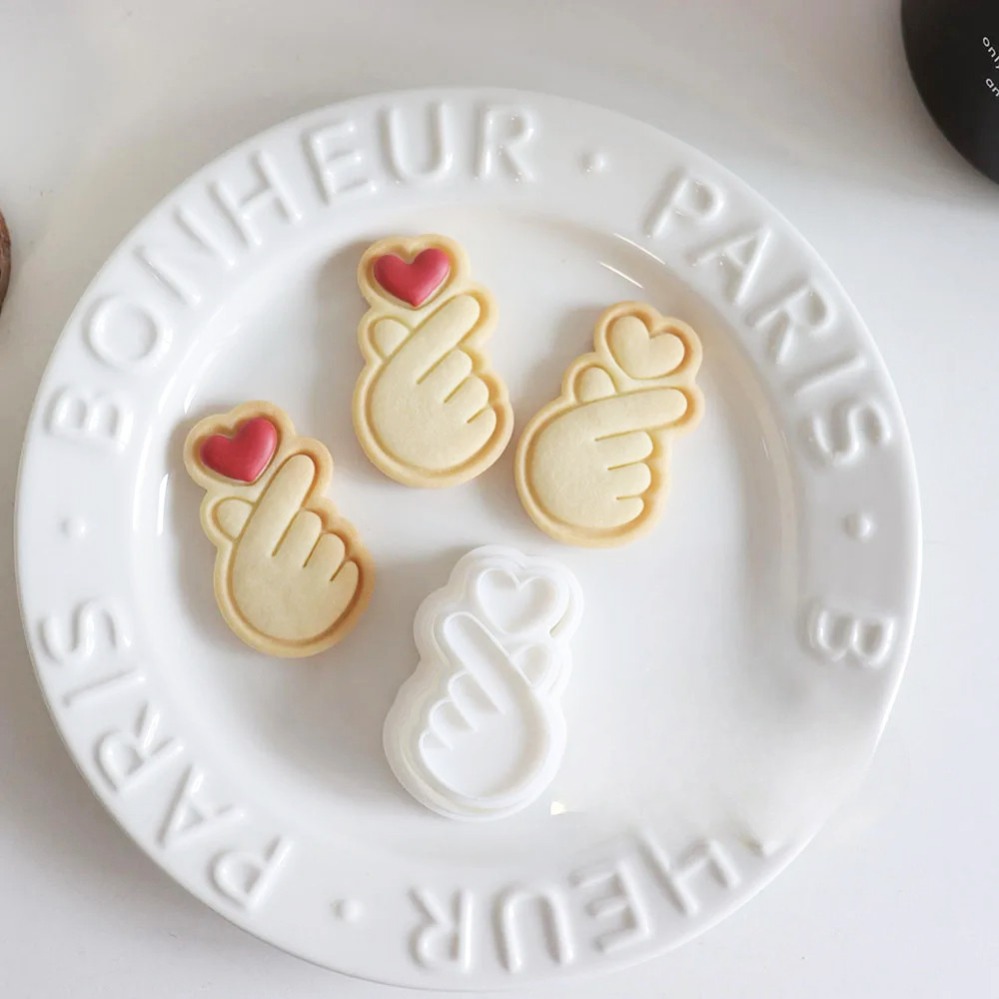 Baking Kitchen Diy - Emporte-pièces Geste d'Amour, Mini Moule à