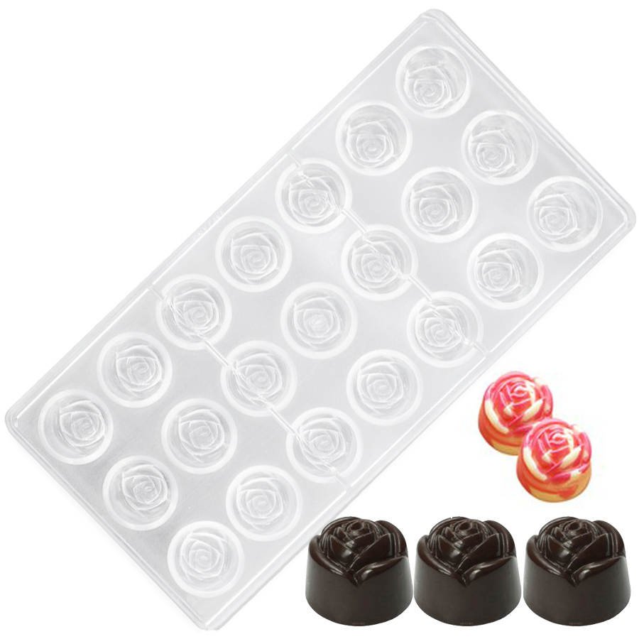 Baking Kitchen Diy - Moules à chocolat en plastique dur