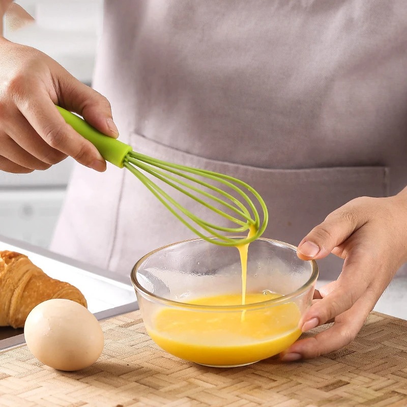 Kitchen Baking Blender - Mini batteur à œufs en Silicone