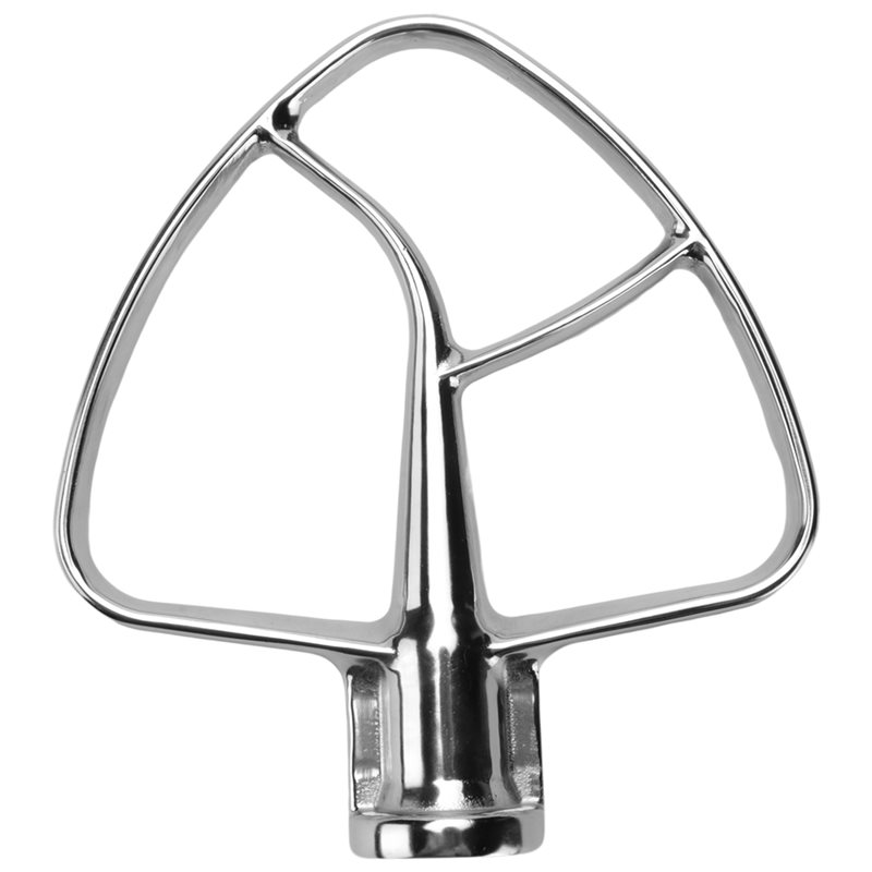 Kitchen Baking Aid - Fouet plat en acier inoxydable A23F-2X