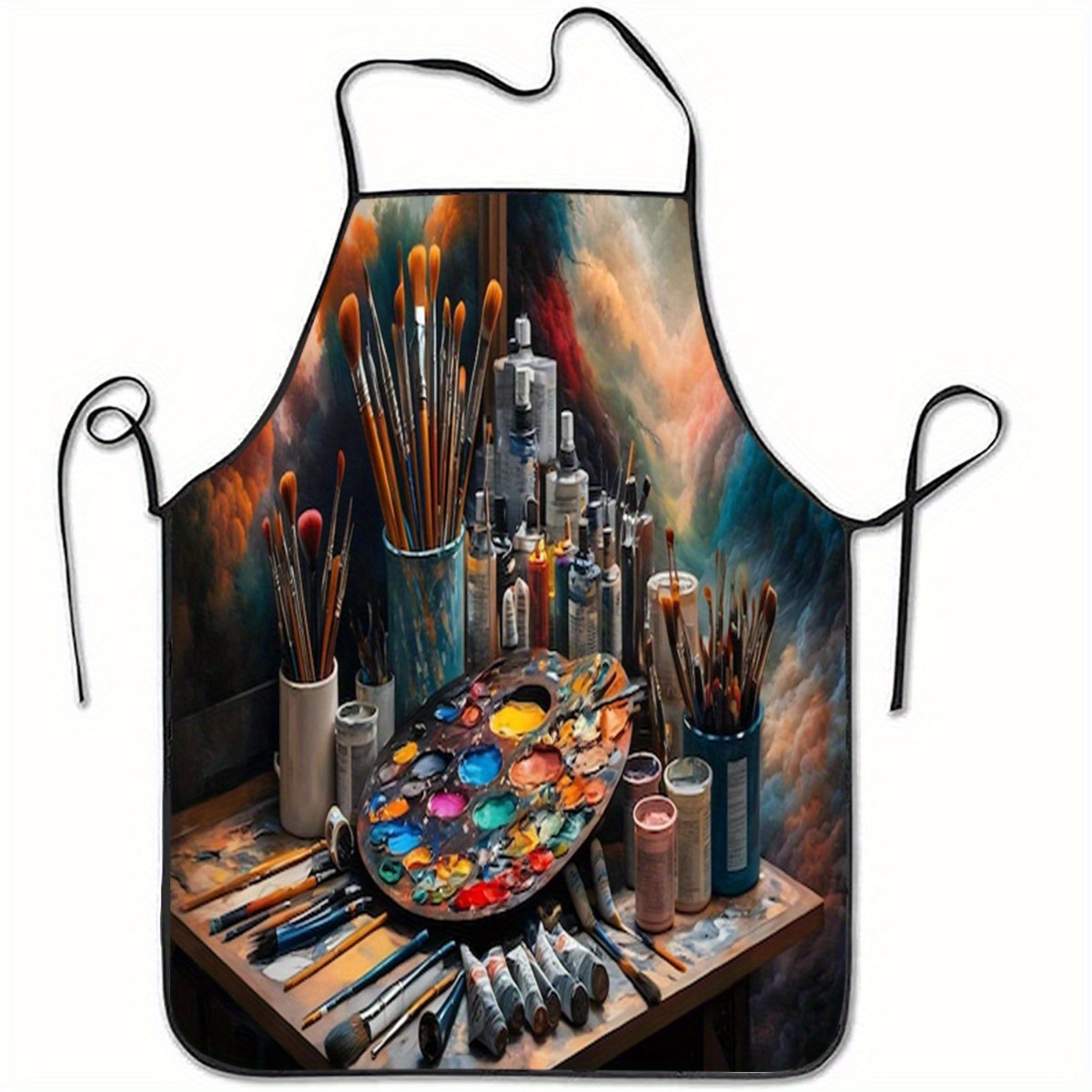 Baking Kitchen At Home - 1 tablier sans manches en polyester,