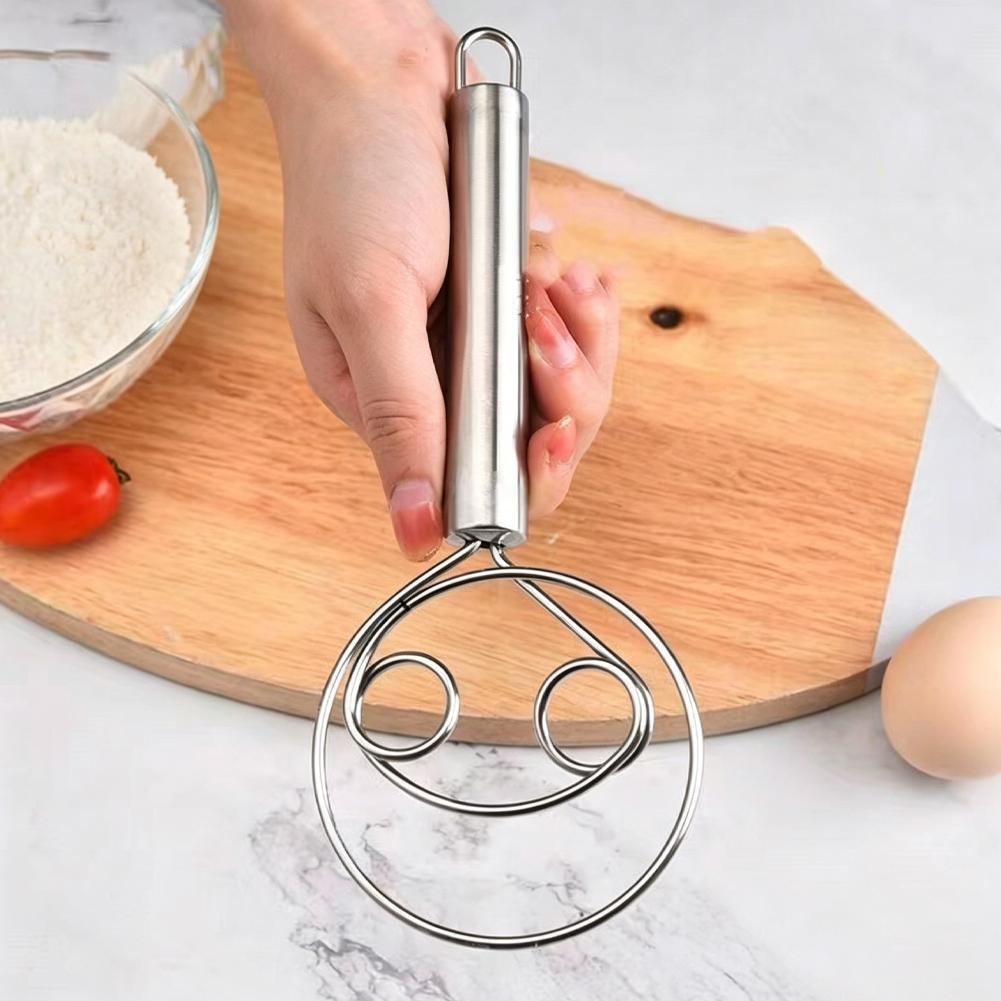 Kitchen Baking Blender - Fouet à pâte danoise en acier