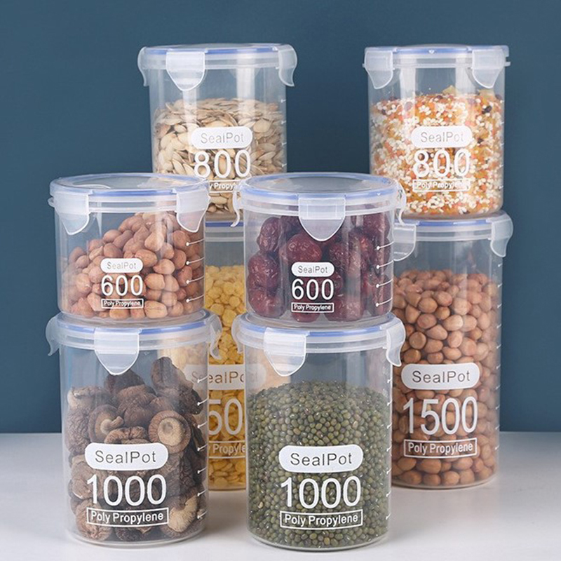 Kitchen Bank - Bocaux scellés avec échelle, bac à