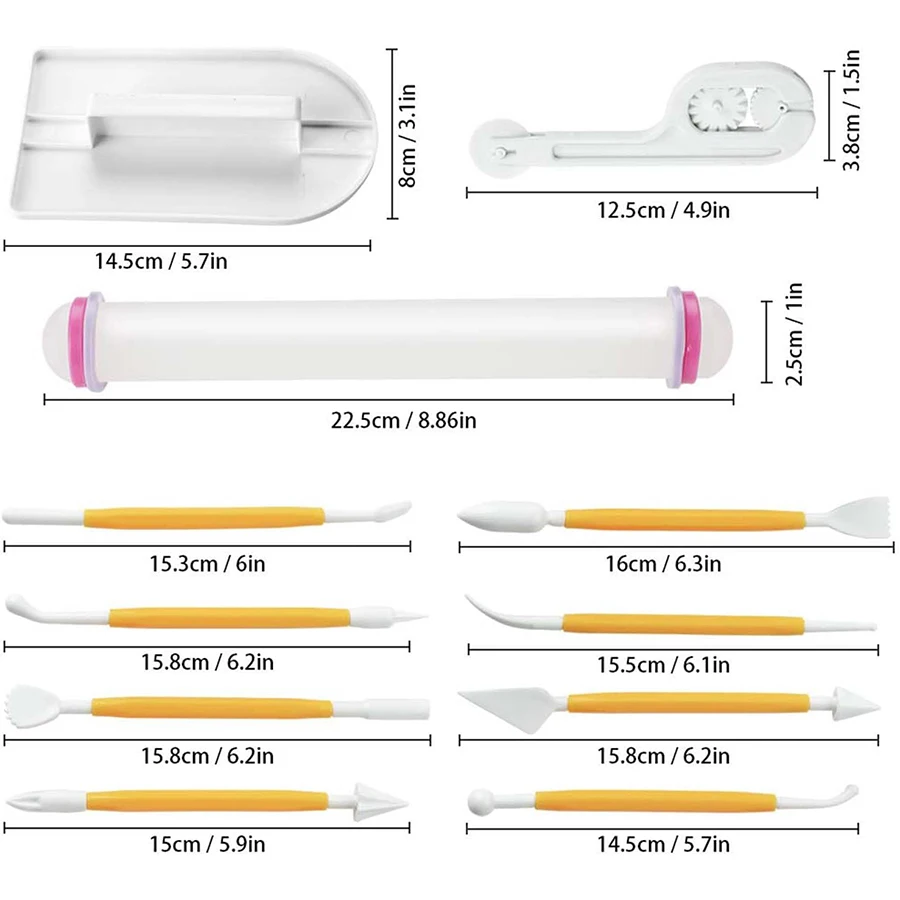Ensemble d'outils pour Fondant - Fondant Smoother Set avis et prix