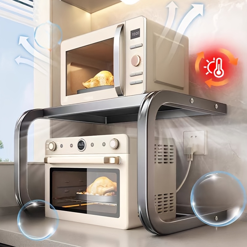 Étagère à micro-ondes en métal - Kitchen Baking Dishes avis et prix