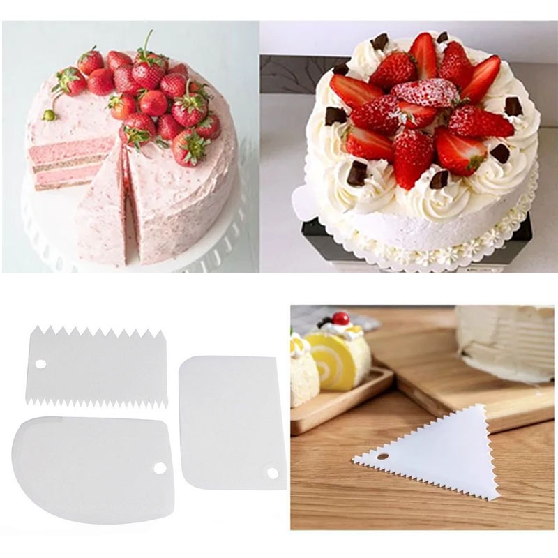 Ensemble de grattoirs à gâteau - Fondant Smoother Set avis et prix