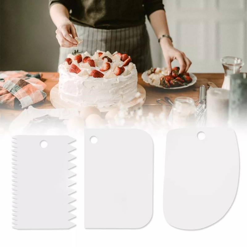 Ensemble de grattoirs à gâteau - Fondant Smoother Set avis et prix