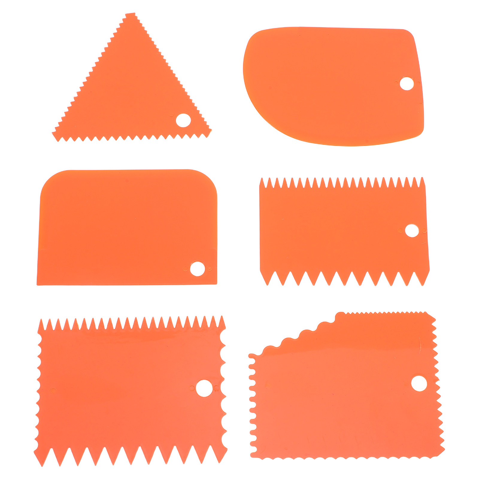Ensemble de 6 grattoirs à gâte - Fondant Smoother Set avis et prix