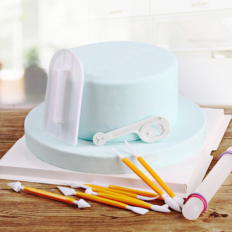 11 pièces/ensemble outils de c - Fondant Smoother Set avis et prix