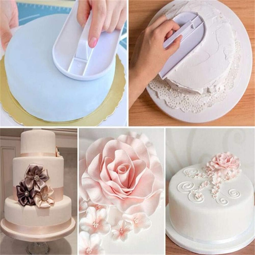 Gâteau en plastique plus lisse - Fondant Smoother Set avis et prix