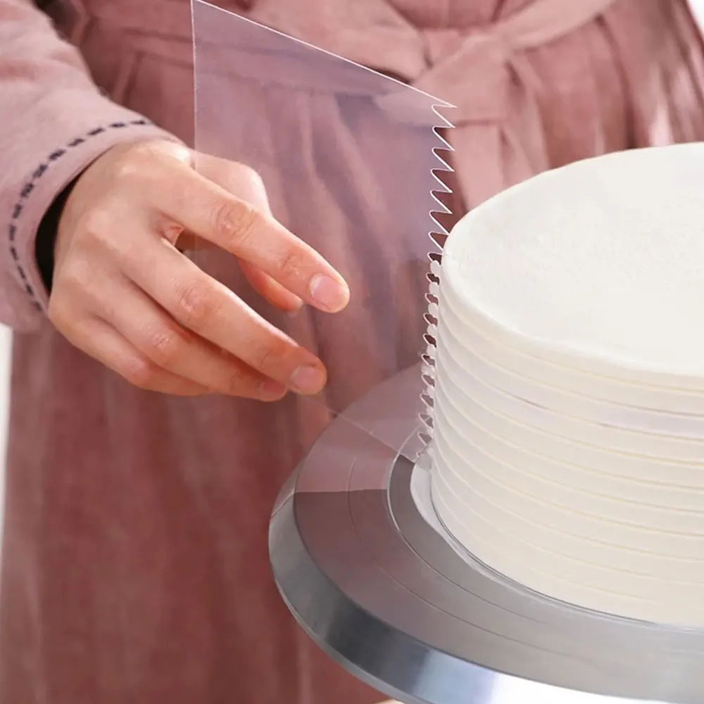Spatule à bord lisse pour gâte - Fondant Smoother Set avis et prix
